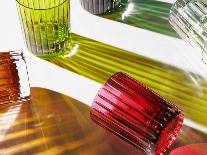 Цветные хрустальные стаканы, Baccarat