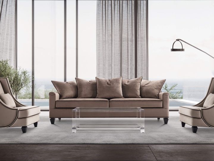 Диван и кресла в гостиной, Bedding Atelier