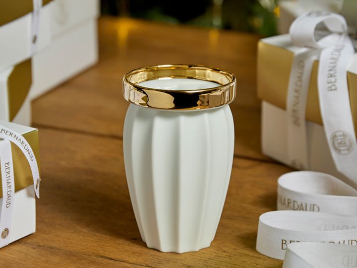 Ваза Ikaria с золотой каймой, Bernardaud