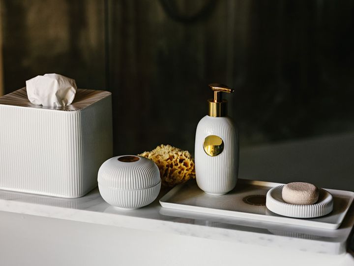 Аксессуары для ванной из фарфора, Bernardaud