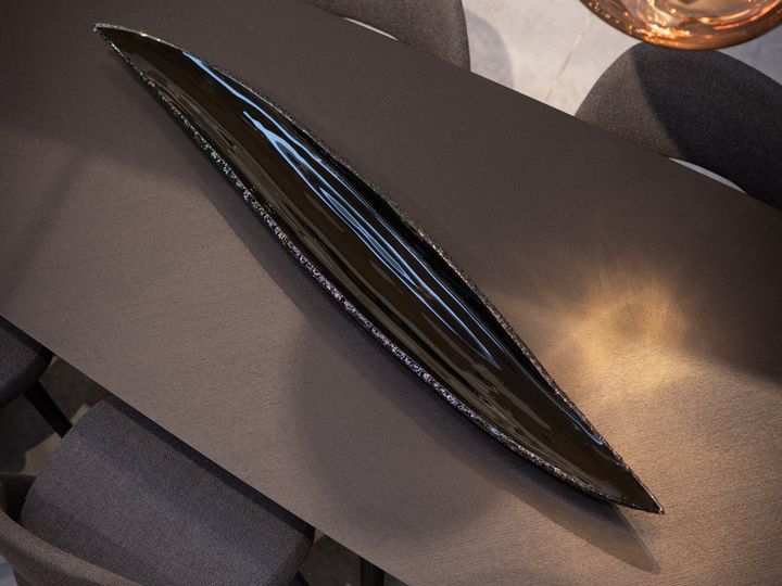 Стеклянный объект Quiabo на обеденном столе, Gardeco