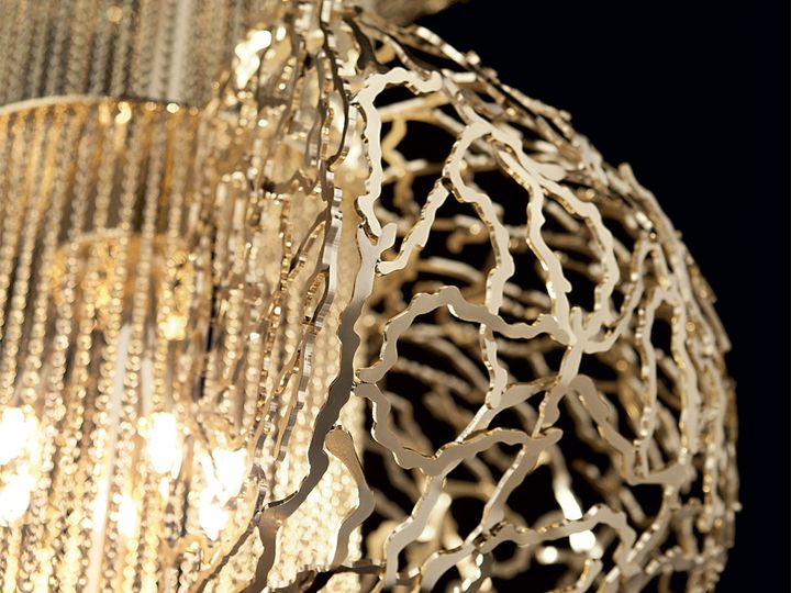 Люстра Weave из металлического кружева, iDL