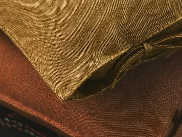 Подушки из бархата и льна, Dominique Kieffer by Rubelli